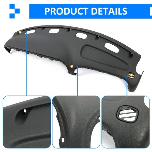 Solid Spare Dash Instrument Panel Replacement Vents For Dodge Ram 98-01 1500 98-02 2500 3500