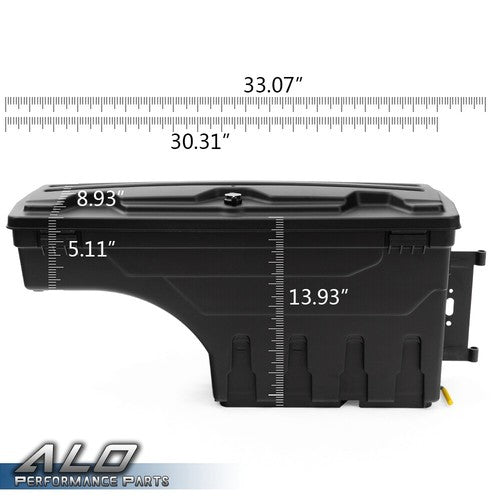 Solid Spare Fit For 15-20 Chevy Colorado GMC Canyon Truck Bed Storage Box Toolbox Right