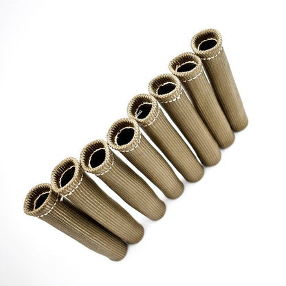 Solid Spare Titanium 1800° SPARK PLUG WIRE BOOTS HEAT SHIELD PROTECTOR SLEEVE SBC BBC 350 US