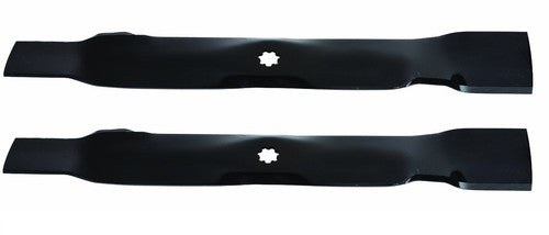 Solid Spare (2) Oregon Mower Blades for John Deere LA Series 330-441 42" Cut Mowers
