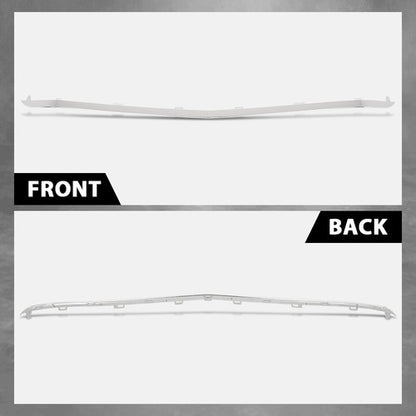 Solid Spare Front Bumper Lower Trim Silver Fit For 2015-2018 Mercedes Benz C300 2058853123