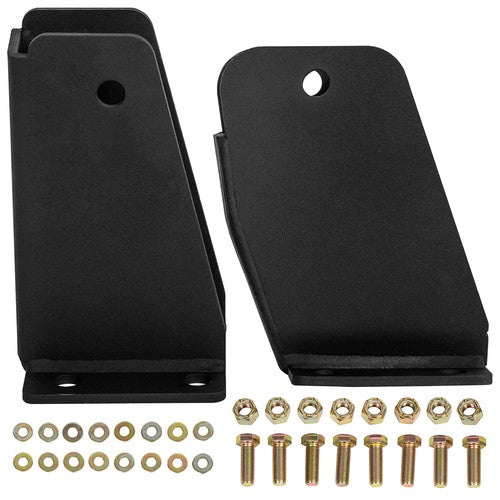 Solid Spare 2-3" Lifts 2Pcs Front Axle Pivot Drop Bracket Kit for 80-98 Ford F250 4X4 4WD
