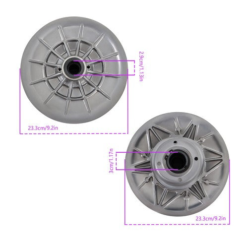Solid Spare 0JYA-052000 Secondary Driven Clutch For CFMOTO CF1000 UFORCE ZFORCE 1000 ATV UTV