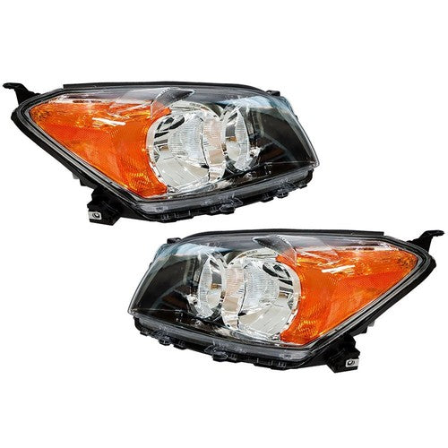 Solid Spare For Toyota Rav4 Sport 2009-2012 LH+RH Headlight Replacement Halogen Housing
