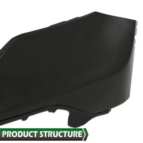 Solid Spare Fit For 2007-2009 Honda CRV CR-V Front Bumper Cover Assembly Black HO1000251