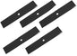 Solid Spare (5) Little Wonder Gas Edger Compatible Blade 10" with 1/2" Hole 40-409 - 4 Sided