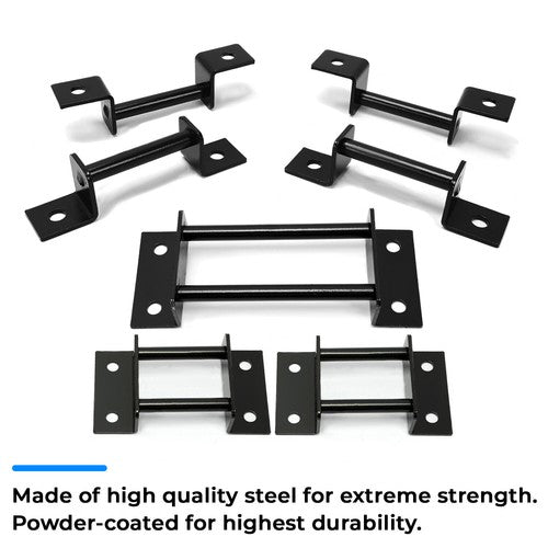 Solid Spare 3rd Row Seat Brackets w/ Striker & Bolts kit For Chevrolet Tahoe Yukon 2000-2014