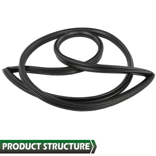 Solid Spare New Weather Strip Seal Full Weatherstrip Kit Fit For 84-89 Corvette C4 Coupe