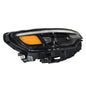 Solid Spare For Jeep Cheroke 2019-2022 Headlight Right/Passenger Side Single Clear Lens LED