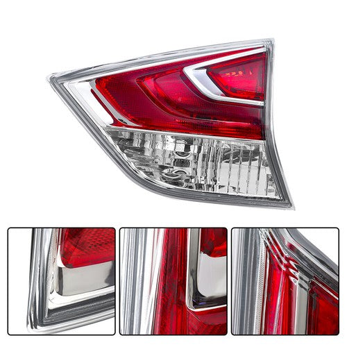 Solid Spare Tail Light For Nissan Rogue 2014-16 RH Tail Light Replacement Lamp Single Right