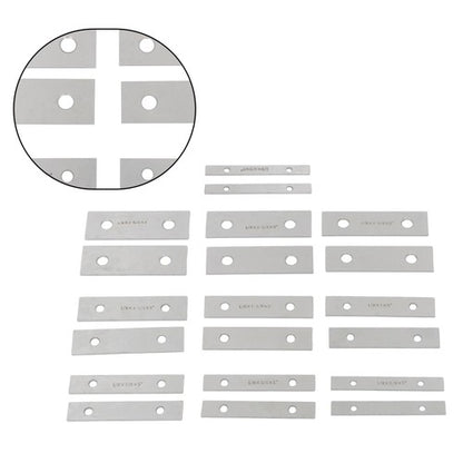 Solid Spare 1 Pair Of 1-2-3 Blocks AND 1/8 X 5" 10 Pair Of Precision Parallel Set