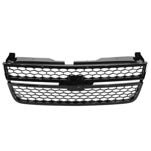 Front Grille Assembly Gloss Black For 2003-2007 Chevrolet Silverado 1500 2500