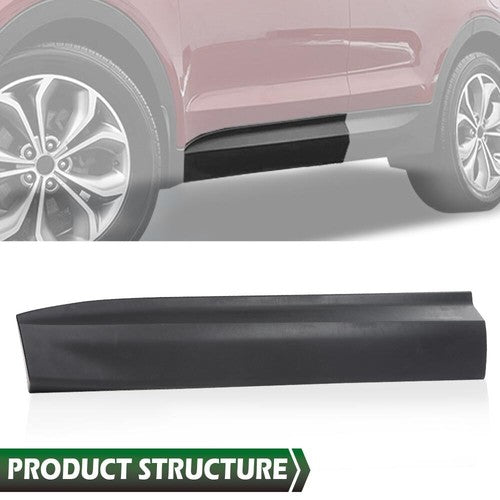 Solid Spare New Front Left Door Lower Molding Door Garnish Fit For 2013-2018 Santa Fe Sport