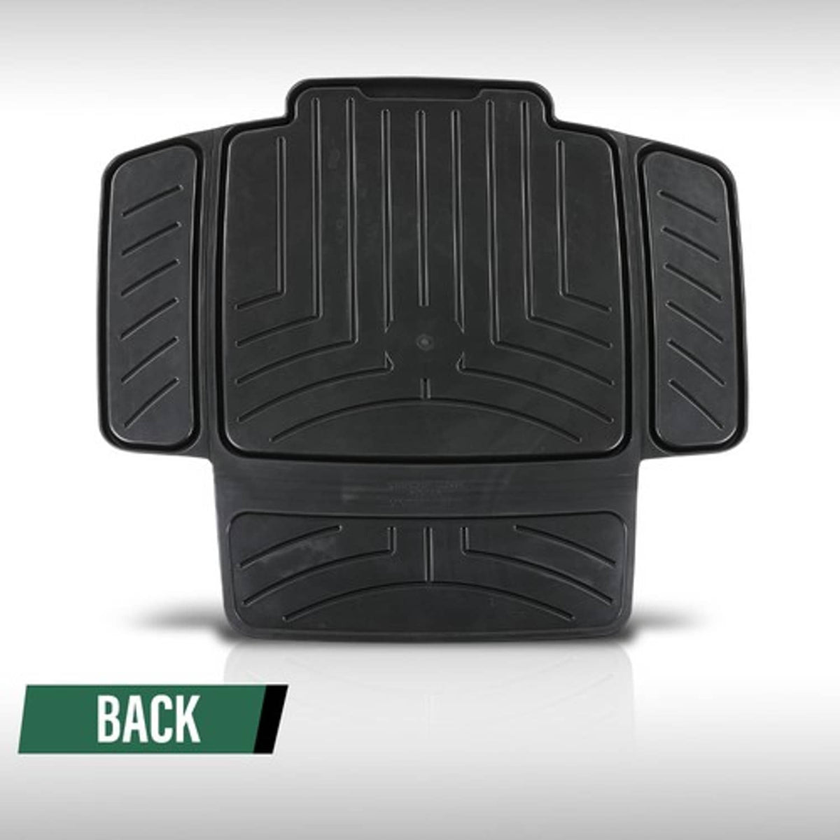 Solid Spare TPE Car Seat Protector | Waterproof, Anti-Slip for Baby & Child Seats Black