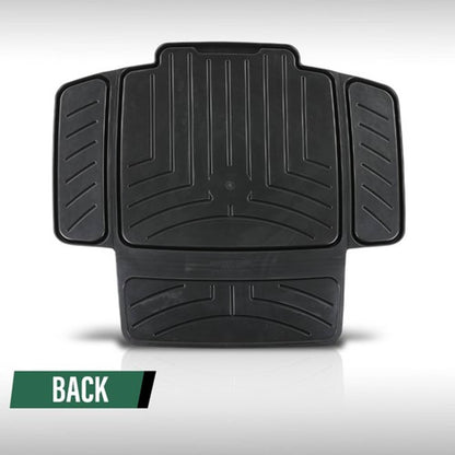 Solid Spare TPE Car Seat Protector | Waterproof, Anti-Slip for Baby & Child Seats Black