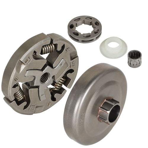 Solid Spare 3/8"-7 Clutch Drum Rim Sprocket Kit Fit For Husqvarna 355 359 357XP EPA Chainsaw