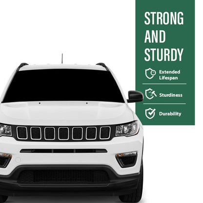 Solid Spare Front Bumper Grille Bracket Fit For 2017-2023 Jeep Compass 68258700AD CH1223107