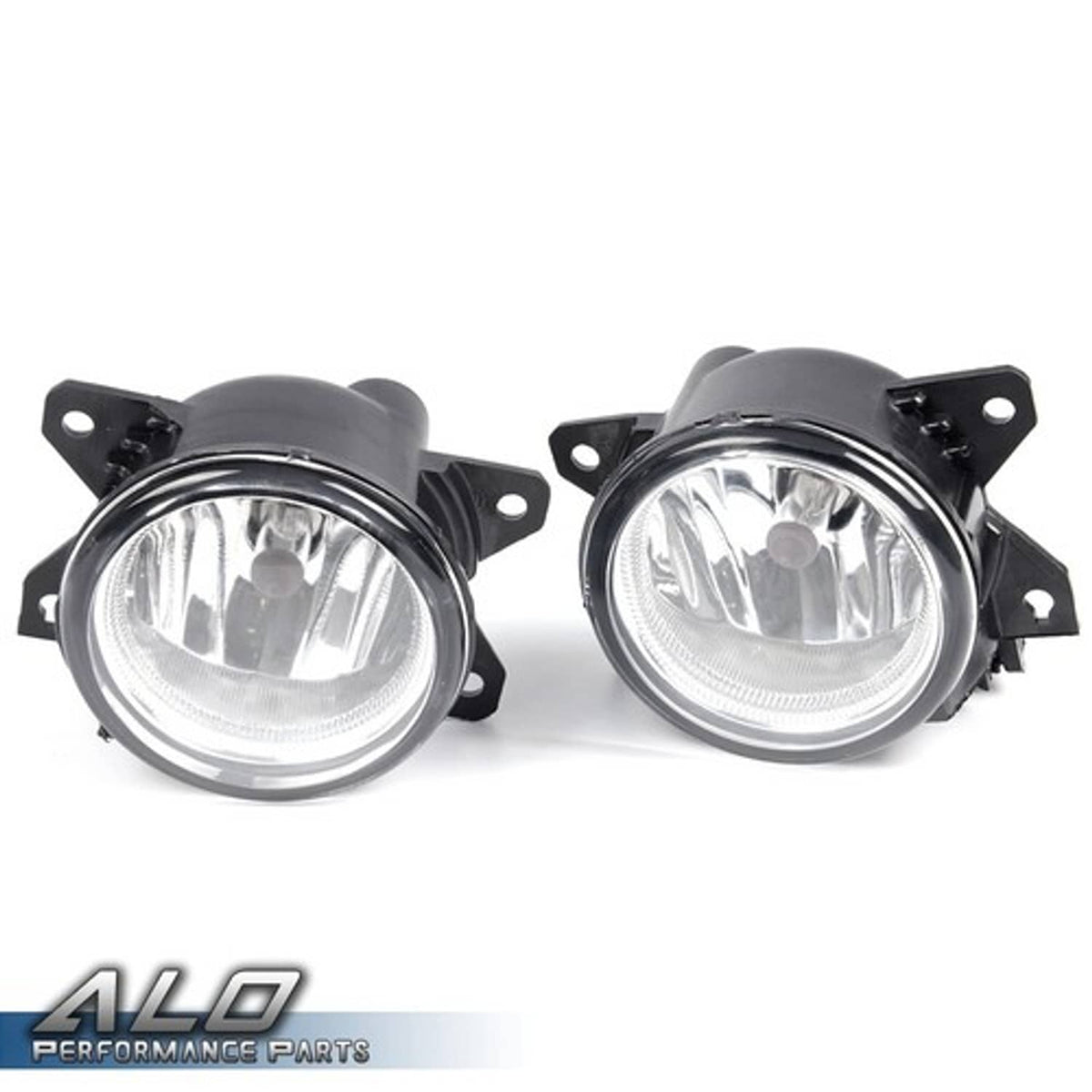 Solid Spare Fit For 16-18 Honda Civic Sedan Front Bumper Clear Lens Fog Light Lamps