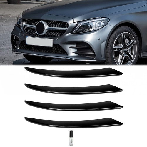 Solid Spare Front Air Vent Cover Trim Fits 2014-2021 18 Mercedes-Benz C Class Sport Glossy