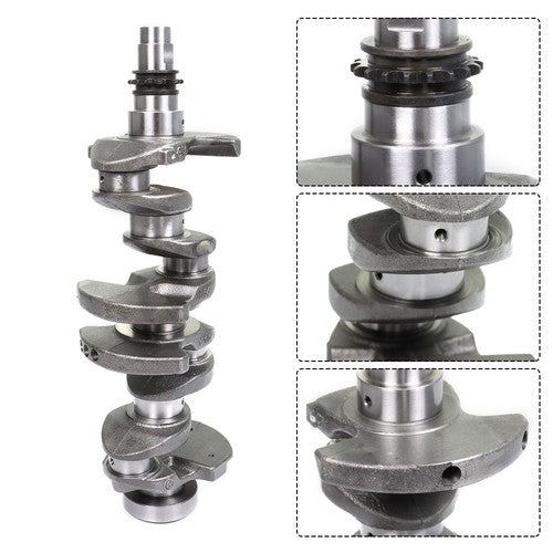 Solid Spare For 12-19 Hyundai Accent Veloster 12-19 Kia Rio Soul 1.6L Crankshaft 23110-2B61