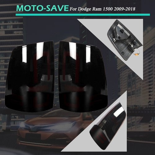 Solid Spare 2pcs New Left+Right Red Rear For Dodge Ram 1500 2009-2018 Ram 2500/3500 10-18