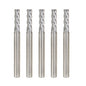 Solid Spare 5PCS 4 Flute 5/32" Carbide End Mill 2" Overall Length 9/16" LOC