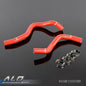 Solid Spare Silicone Radiator Hose Red Fit For 1998-2002 Honda Accord V6 3.0L 6 Cylinder
