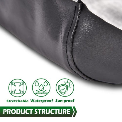 Solid Spare ATV Seat Cover Fit For 98-01 Yamaha Grizzly 600 Seat Cover Standard Black Color
