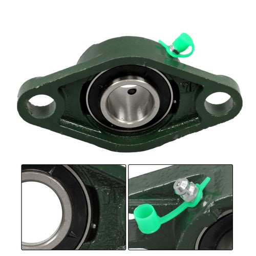 Solid Spare 4-pack PCS UCFL205-16 Pillow Block Flange Bearing 1" Bore 2 Bolt Solid Base