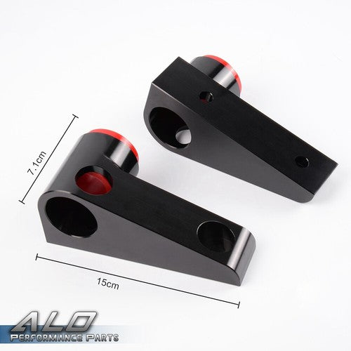 Solid Spare FIT FOR 2007-2017 JEEP WRANGLER JK SWAY BAR BRACKET CONTROL ARMS KIT BLACK & RED