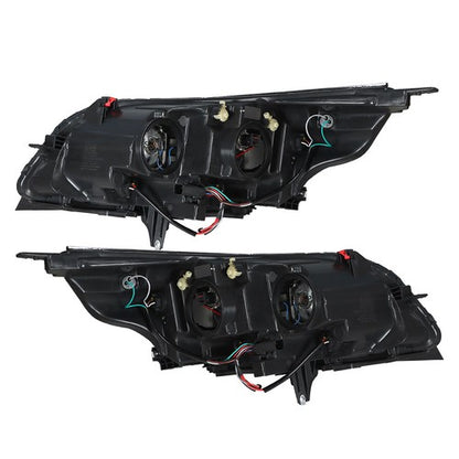 Solid Spare Headlights Assembly Headlamps For Chervolet Malibu 2013-2015 Driver+Passenger