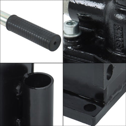 Solid Spare 1.5 Cid 3 Qts Hydraulic Piston Hand Pump Single-Acting With Release Knob