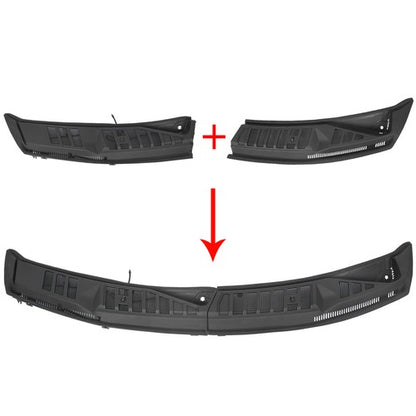 Solid Spare Windshield Wiper Cowl Grill Grille For 2015-2020 Ford F150 F-150 FL3Z15022A69A