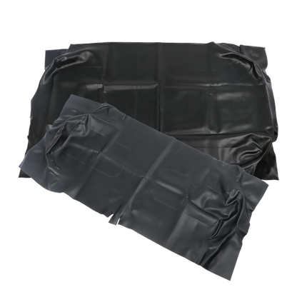 Solid Spare Golf Cart Front Vinyl Seat Cover Black For EZGO TXT 1995-2013 71602-G06