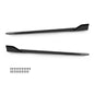 Solid Spare Side Skirts Extension Panel Fit For 2019-2025 BMW G05 X5 M Sport Gloss Black