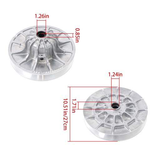 Solid Spare For Polaris RZR PRO XP 2020 1000 925cc Turbo Secondary Driven Clutch Complete