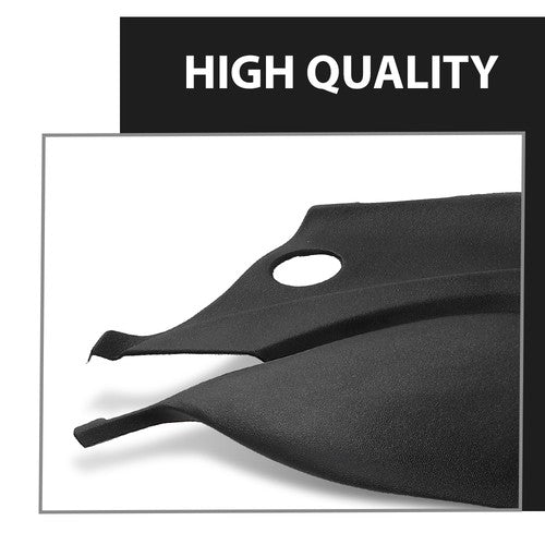Solid Spare TPE Dash Cover Cap Dashboard Overlay Black Fit For 2004-2008 Acura TL