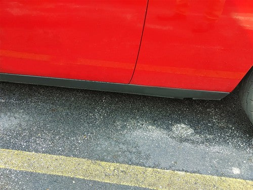 Solid Spare Rocker Panel For Dodge Challenger 08-14 Door Exterior Side Molding Body Trim