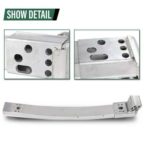 Solid Spare Fit For 14-19 Toyota Highlander Aluminum Front Bumper Reinforcement 520210E050