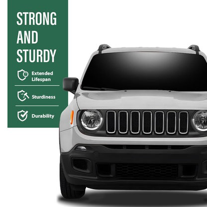 Solid Spare Front Bumper Reinforcement Fit For 2015-2018 Fiat 500X Jeep Renegade 68247223AA