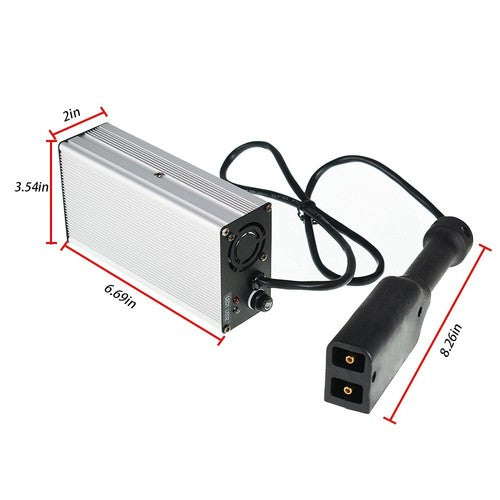 Solid Spare 36V Powerwise 36 Volt Battery Charger "D" Style For EZ-GO TXT Medalist Golf Cart