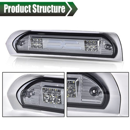 Solid Spare Smoked LED 3rd Tail Light Brake Lamp Fit For 02-09 Dodge Ram 1500 2500 3500