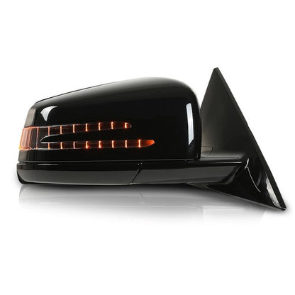 Solid Spare Black Right Passenger Side Mirror Fit For 10-17 Mercedes Coupe E350 E400 E550