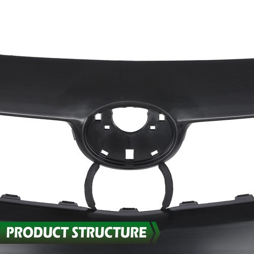 Solid Spare Fit For 2009-2010 Toyota Corolla Sedan Front Bumper Cover Assembly TO1000343