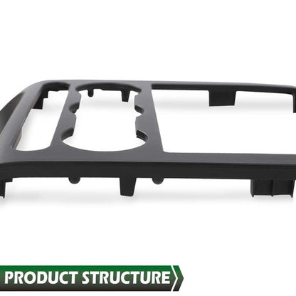 Solid Spare Fit For 2004-2008 Ford F-150 Center Dash Panel Radio Stereo Control Bezel Black