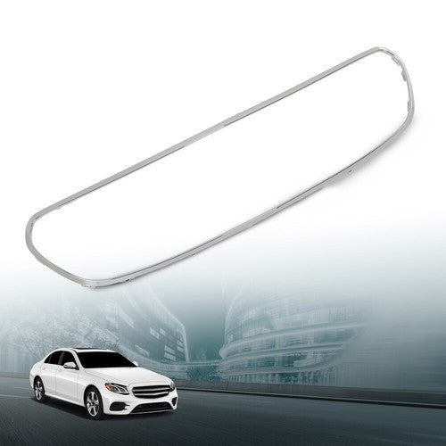 Solid Spare Front Grille Center Molding Trim Fit For 2017-2020 Mercedes Benz E350 MB1202106