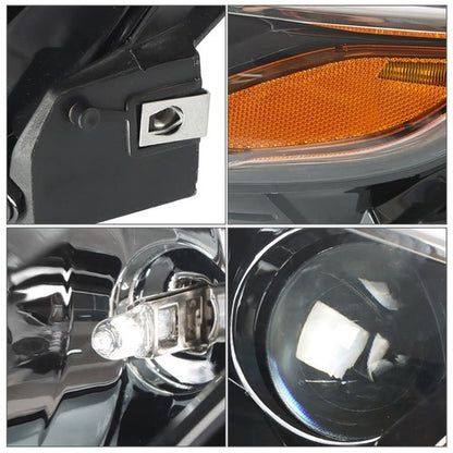 Solid Spare Fit For Chevy Malibu 2019-2020 Headlight Set Driver Side Clear Lens Replacement