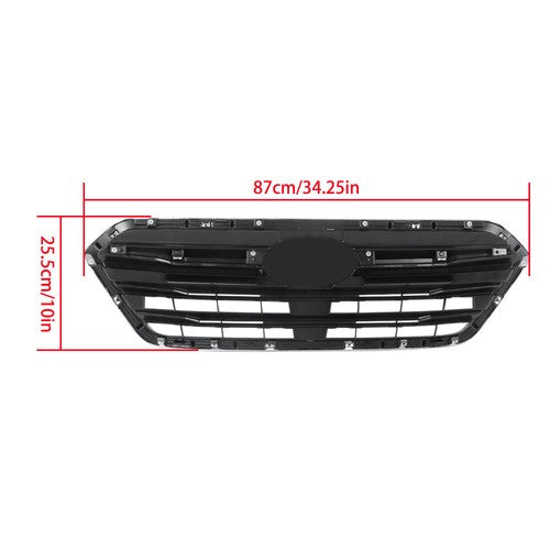 Solid Spare New Plastic Front Upper Bumper Grille 91121AL19A Fit For Subaru Legacy 2018-2019