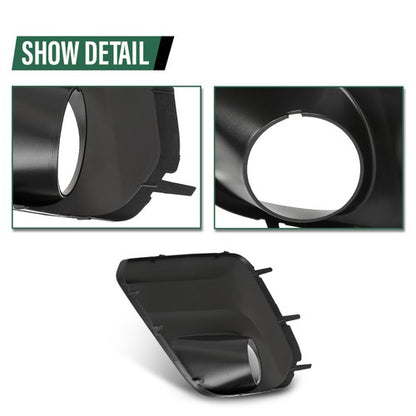 Solid Spare Fog Light Trim Cover Bezel Fit For 2019 2020 2021 Subaru Forester Right Side