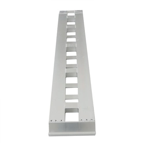Solid Spare 84"×14" Aluminum Ramps Car Trailer Truck 1 Pair Ramps 6063 Aluminum 6000Lbs